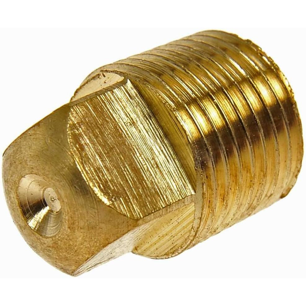 785-070 AutoGrade Series Oil Drain Plug - Brass, Brass, Pipe, Direct Fit, Sold Individually - PIPE PLUG - Pipe Plug-Square Head-1/8 In. MNPT - Pipe Stopper - This pipe plug matches the original equipment plug for diameter, thread pitch and head type to ensure a reliable repair. Made of corrosion-resistant material, it has been engineered for leak-free performance and a long service life. - Ford 1986-83, Ford 1979-71, Mercury 1979-74, Mercury 1972-71 - Pipe Plug-Square Head-1/8 In. MNPT