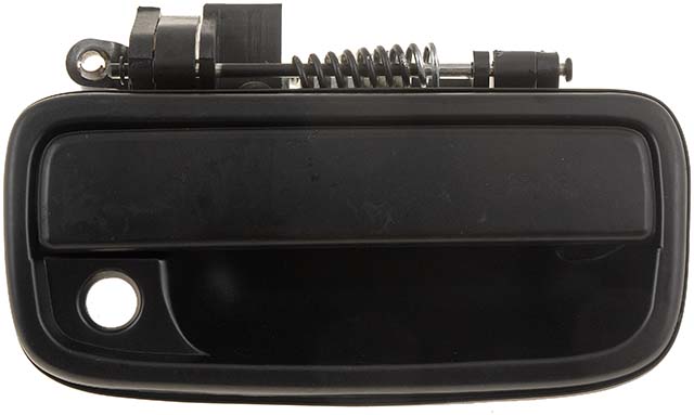 79345 Front, Passenger Side Smooth Black Exterior Door Handle, With Key Hole, Help Series - Dorman 79345 Front Passenger Side Exterior Door Handle Compatible with Select Toyota Models, Smooth Black - Dorman - HELP Exterior Door Handle 79345 - Exterior Door Handle
