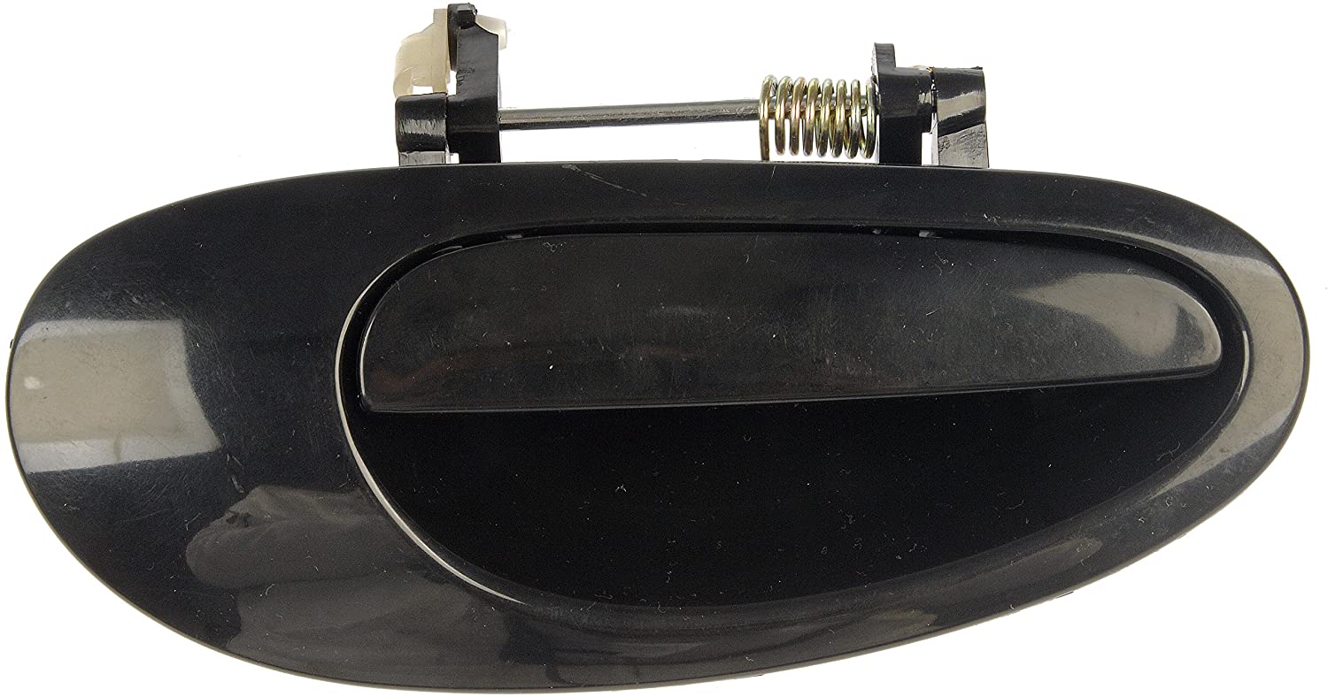 79391 Front Or Rear, Passenger Side Smooth Black Exterior Door Handle, Without Key Hole, Help Series