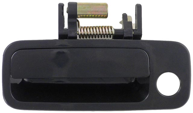 79426 Front, Driver Side Smooth Black Exterior Door Handle, With Key Hole, Help Series - Dorman 79426 Front Driver Side Exterior Door Handle Compatible with Select Toyota Models, Smooth Black - Dorman Exterior Door Handle 79426 - Exterior Door Handle