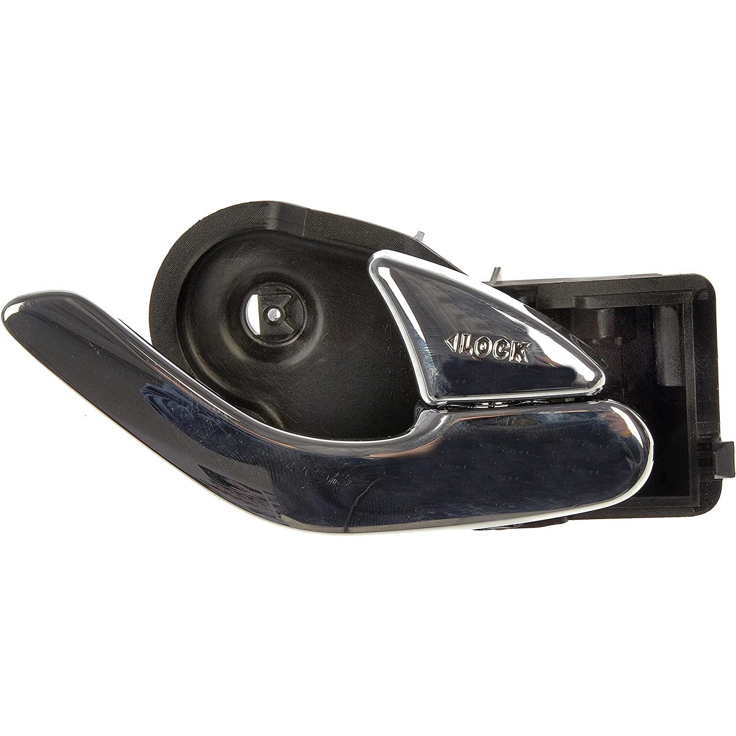 79549 Front, Passenger Side Black Interior Door Handle, With door lock button, Help Series - Dorman 79549 Front Passenger Side Interior Door Handle Compatible with Select Mazda Models - Dorman - HELP Interior Door Handle 79549 - INT DOOR HANDLE RH - Interior Door Handle - Inside Door Handle - Door Handle - Interior Handle - Want a new interior door handle that matches the original, for far less than going back to the dealership? This replacement door handle was engineered to match the fit and appearance of the stock handle on specific vehicle years, makes and models. - Mazda Tribute 2006-01