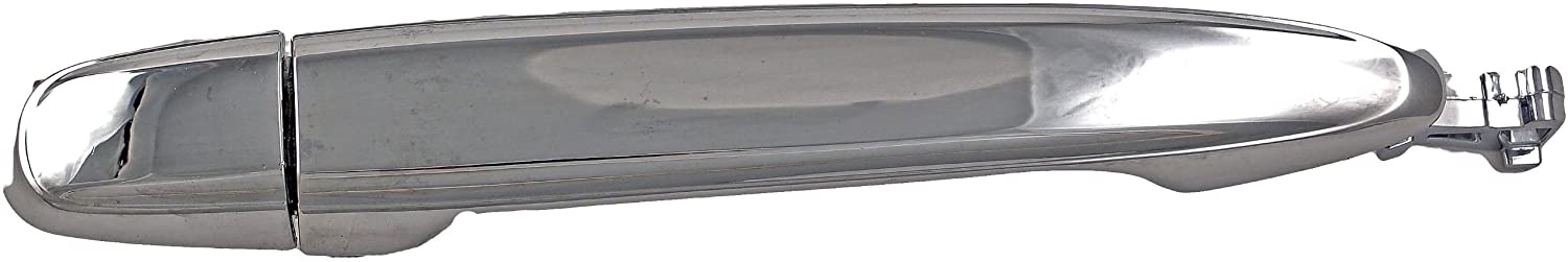 79941 Front, Passenger Side Chrome Exterior Door Handle, Without Key Hole, Help Series - Dorman 79941 Front Passenger Side Exterior Door Handle Compatible with Select Lexus / Toyota Models, Chrome - Dorman - HELP Exterior Door Handle 79941 - EXTERIOR DOOR HANDLE - Exterior Door Handle Front Right without keyhole - Outside Door Handle - Want a new exterior door handle that matches the original, for far less than going back to the dealership? This replacement door handle was engineered to match the fit and appearance of the stock handle on specific vehicle years, makes and models. - Lexus 2009-03, Toyota 2015-03 - Exterior Door Handle Front Right without keyhole