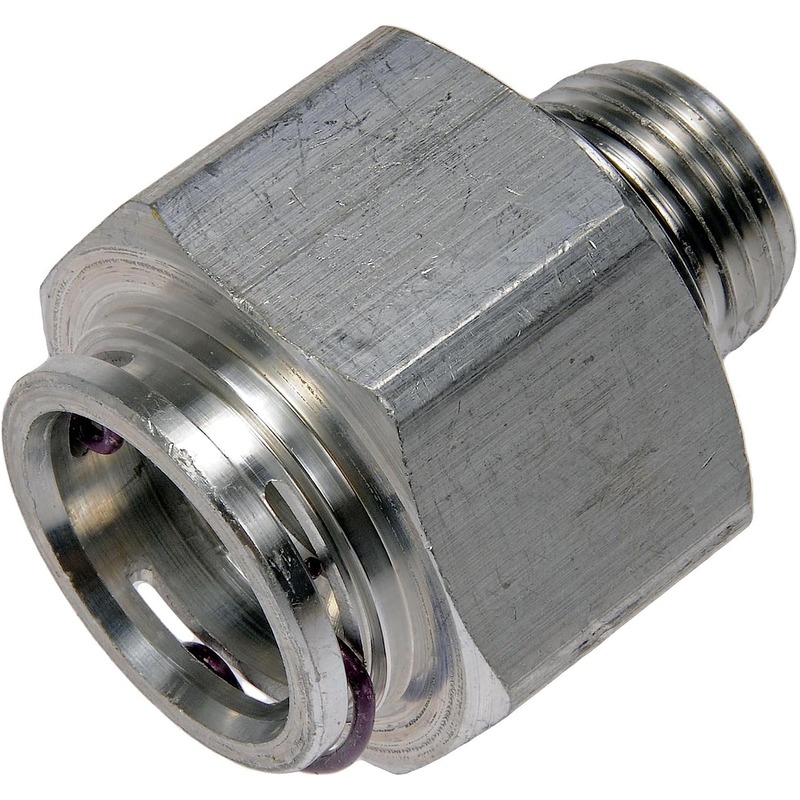 800-5603 HD Solutions Series Transmission Cooler Pipe Fitting - Direct Fit - Dorman 800-5603 Transmission Fitting Compatible with Select Models - DORMAN Automatic Transmission Oil Cooler Line Connector - Dorman Automatic Transmission Oil Cooler Line Fitting 800-5603 - Transmission Fitting