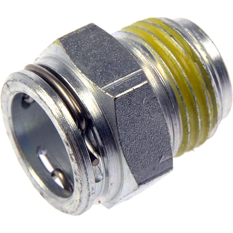 800-605 Transmission Line Connector - Direct Fit - DORMAN 3/8" Transmission Line Connector for Ford - Dorman 800-605 Transmission Line Connector With 3/8 Tube X 5/8-18 In. Thread Compatible with Select Models (Pack of 2) - Dorman Automatic Transmission Oil Cooler Line Fitting 800-605 - TRANS. CONNECTOR - Transmission Line Connector With 3/8 Tube X 5/8-18 In. Thread - Radiator Fitting - Transmission Line Fitting - Transmission Cooler Line Connector - Cooler Fitting - Quick Disconnect - Made of quality materials, this automatic transmission oil cooler line connector matches the fit and function of a damaged original equipment connector to restore leak-free performance between the transmission and the oil cooler. - General Motors 2018-96 - Transmission Line Connector with 3/8 Tube X 5/8-18 In. Thread - Transmission Line Connector With 3/8 Tube X 5/8-18 In. Thread