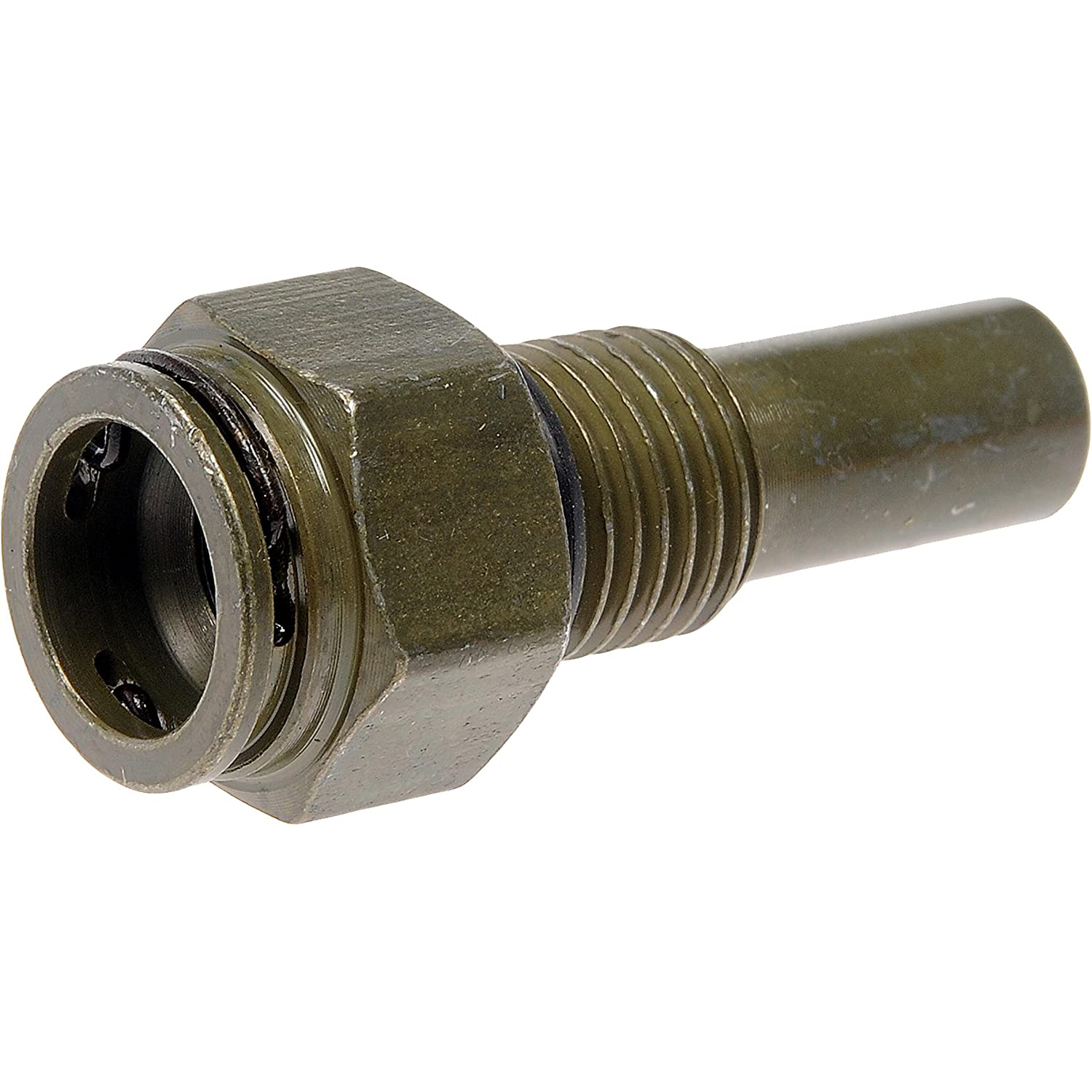 800-759 Transmission Line Connector - Direct Fit - Dorman 800-759 Transmission Line Connector Compatible with Select Models - DORMAN Transmission Oil Cooler Line Connector - TRANS. LINE CONN. - Transmission Line Connector - Radiator Fitting - Cooler Fitting - Transmission Line Fitting - Transmission Cooler Line Connector - Quick Disconnect - Made of quality materials, this automatic transmission oil cooler line connector matches the fit and function of a damaged original equipment connector to restore leak-free performance between the transmission and the oil cooler. - General Motors 2008-96 - Transmission Line Connector