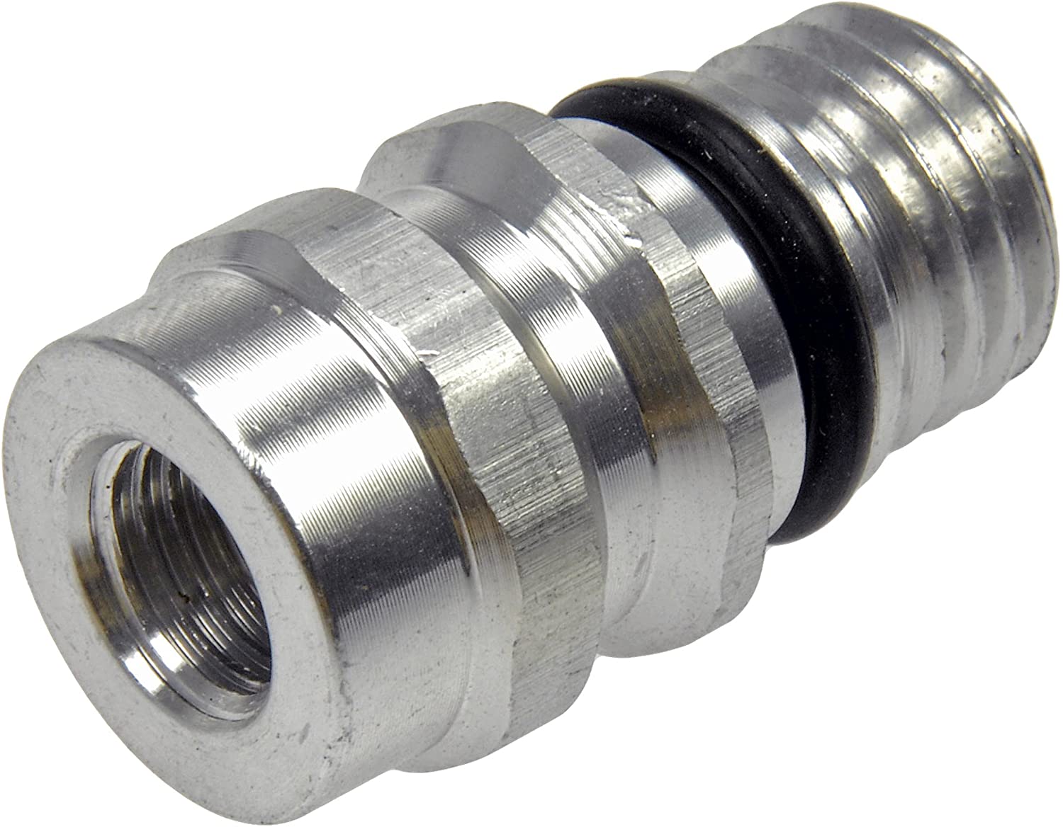 800-955 Direct Fit A/C Service Valve, Sold Individually - A/C SCHRADER VALVE - GM Air Conditioning Schrader Valve M12 X 1.50 - Schrader Valve - A/C Service Port - This A/C service valve is designed to match the fit and function of the original valve on specified vehicles, and is engineered for durability and reliable performance. - General Motors 2019-93, General Motors 1988-85, Saab 2009-05 - Dorman 800-955 GM Air Conditioning Schrader Valve M12 X 1.50 Compatible with Select Models - Dorman 800-955 GM Air Conditioning Schrader Valve M12 X 1.50 for Specific Models - DORMAN M12 x 1.50 Air Conditioning Schrader Valve for GM - Dorman Schrader Valve 800-955 - GM Air Conditioning Schrader Valve M12 X 1.50