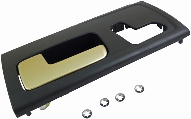 80462 Front, Driver Side Gold Interior Door Handle, Without Door Lock Button, Help Series - Dorman 80462 Front Driver Side Interior Door Handle Compatible with Select Lincoln Models - Dorman - HELP Interior Door Handle 80462 - INTERIOR DOOR HANDLE - Interior Door Handle Front Left Kit Gold Lever Black Housing - Door Handle - Interior Handle - Inside Door Handle - Want a new interior door handle that matches the original, for far less than going back to the dealership? This replacement door handle was engineered to match the fit and appearance of the stock handle on specific vehicle years, makes and models. - Lincoln Town Car 2011-03
