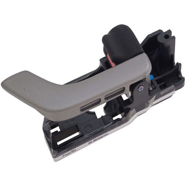 80494 Front, Passenger Side Black knob with chrome lever Interior Door Handle, With door lock button, Help Series - Dorman - HELP Interior Door Handle 80494 - Interior Door Handle Front Right