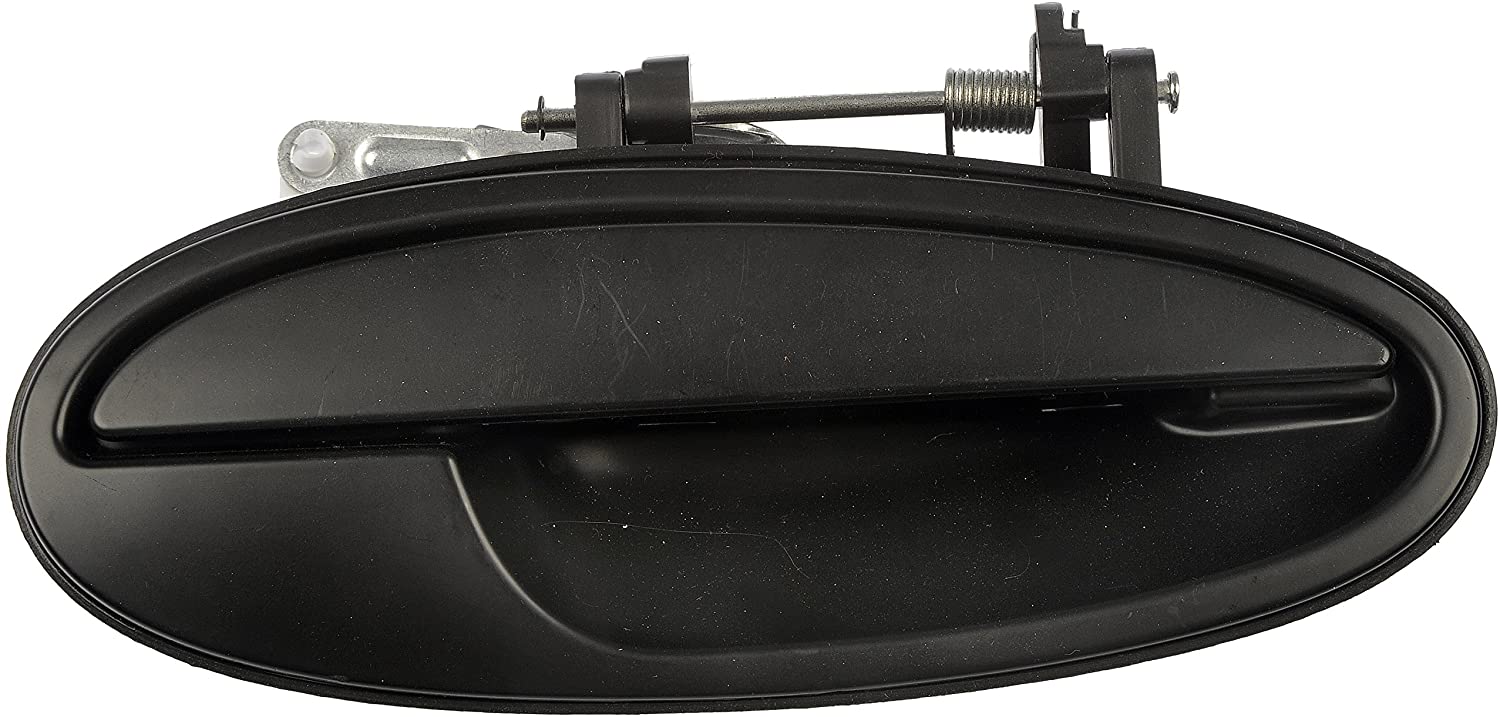 80536 Front, Passenger Side Smooth Black Exterior Door Handle, Without Key Hole, Help Series - Dorman 80536 Front Passenger Side Exterior Door Handle Compatible with Select Buick Models, Smooth Black - Dorman - HELP Exterior Door Handle 80536 - EXTERIOR DOOR HANDLE - Exterior Door Handle Front Right Smooth Black - Outside Door Handle - Want a new exterior door handle that matches the original, for far less than going back to the dealership? This replacement door handle was engineered to match the fit and appearance of the stock handle on specific vehicle years, makes and models. - Buick Park Avenue 2005-01 - Exterior Door Handle Front Right Smooth Black
