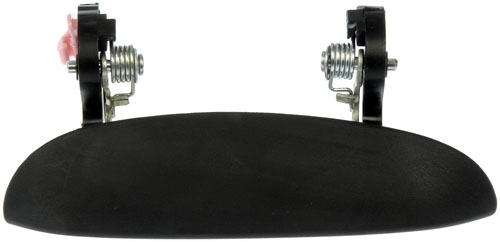 80571 Smooth Black Exterior Door Handle, With Key Hole, Help Series - Dorman - HELP Exterior Door Handle 80571 - Exterior Door Handle Front/Rear Right PTM Black