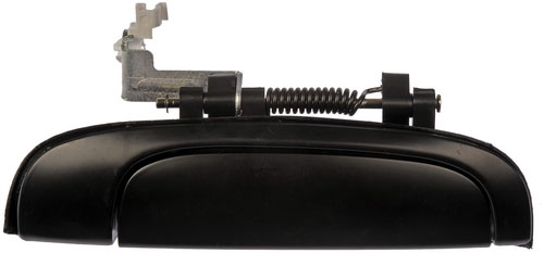 80742 Rear, Passenger Side Smooth Black Exterior Door Handle, Without Key Hole, Help Series - Dorman - HELP Exterior Door Handle 80742 - Exterior Door Handle Rear Right Smooth Black