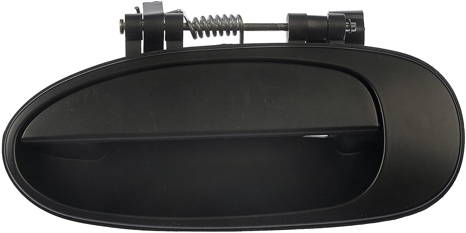 80747 Rear, Driver Side Smooth Black Exterior Door Handle, Without Key Hole, Help Series - Dorman - HELP Exterior Door Handle 80747
