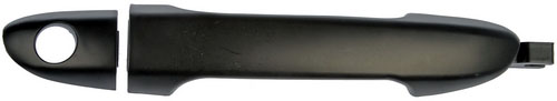 80752 Front, Passenger Side Smooth Black Exterior Door Handle, With Key Hole, Help Series - Dorman 80752 Front Passenger Side Exterior Door Handle Compatible with Select Kia Models, Smooth Black - Dorman - HELP Exterior Door Handle 80752