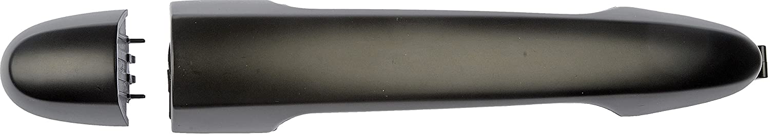 80784 Front, Passenger Side Smooth Black Exterior Door Handle, Without Key Hole, Help Series - Dorman Exterior Door Handle 80784 - Exterior Door Handle Front Right Smooth Black