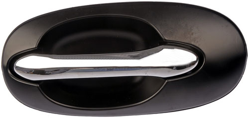 80790 Driver Side Chrome Lever with Black Bezel Exterior Door Handle, Without Key Hole, Help Series - Dorman 80790 Driver Side Side Sliding Door Exterior Door Handle Compatible with Select Kia Models, Chrome Lever and Black Housing - Dorman - HELP Exterior Door Handle 80790 - EXTERIOR DOOR HANDLE - Exterior Door Handle Rear Left Paint to Match - Outside Door Handle - Want a new exterior door handle that matches the original, for far less than going back to the dealership? This replacement door handle was engineered to match the fit and appearance of the stock handle on specific vehicle years, makes and models. - Kia Sedona 2005-02