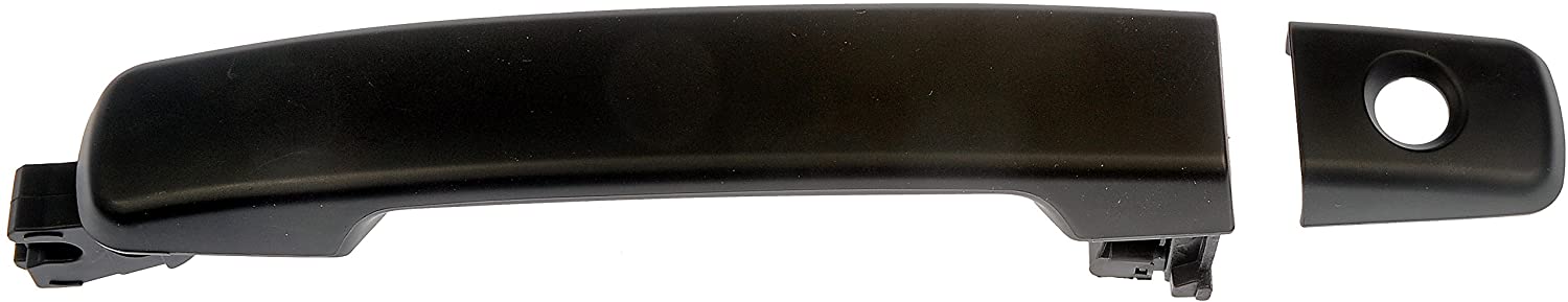 80817 Front, Driver Side Smooth Black Exterior Door Handle, With Key Hole, Help Series - Dorman 80817 Exterior Door Handle Compatible with Select Nissan / Suzuki Models, Smooth Black - Dorman Exterior Door Handle 80817 - Exterior Door Handle Front Right Smooth Black