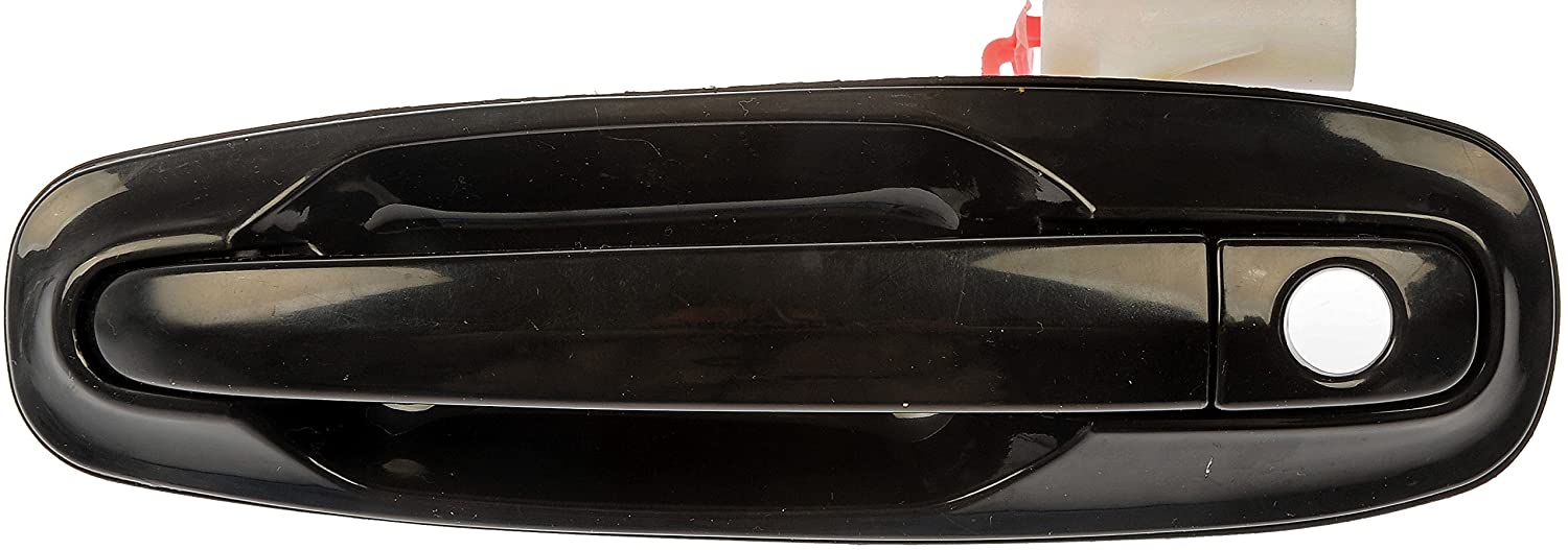 80834 Front, Driver Side Smooth Black Exterior Door Handle, With Key Hole, Help Series - Dorman - HELP Exterior Door Handle 80834 - Exterior Door Handle Front Left Smooth Black