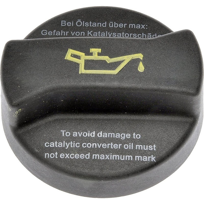 80989 Help Series Oil Filler Cap - Direct Fit, Sold individually - Dorman 80989 Engine Oil Fill Cap Compatible with Select Audi / Volkswagen Models - Dorman Oil Filler Cap 80989 - Engine Oil Fill Cap