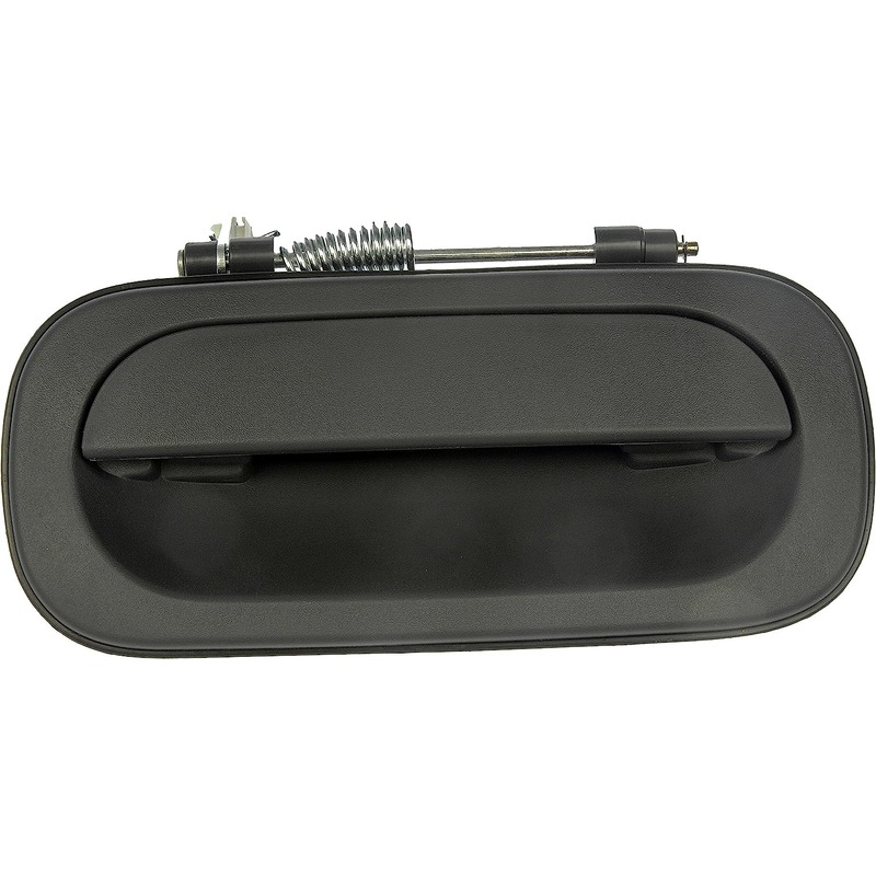 81064 Direct Fit Liftgate Latch Handle, Sold Individually - Dorman 81064 Liftgate Latch Handle Compatible with Select Nissan Models, Textured Gray - Dorman Liftgate Latch Handle 81064 - Liftgate Handle - Liftgate Latch Handle Textured Gray - Liftgate Release Handle - This liftgate latch handle is designed to match the fit and function of the original handle on specified vehicles, and is engineered for durability and reliable performance. - Nissan Xterra 2004-00 - Liftgate Latch Handle Textured Gray
