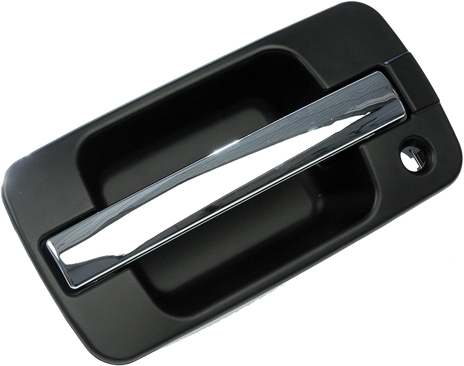 81134 Front, Driver Side Black Exterior Door Handle, With Key Hole, Help Series - Dorman 81134 Front Driver Side Exterior Door Handle Compatible with Select Acura / Isuzu Models, Chrome Lever and Black Housing - Dorman - HELP Exterior Door Handle 81134 - Exterior Door Handle Front Left