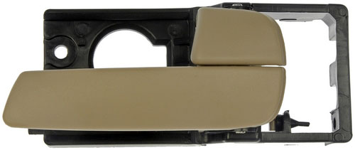 81147 Front, Passenger Side Beige Interior Door Handle, With door lock button, Help Series - Dorman - HELP Interior Door Handle 81147 - Interior Door Handle Front Right Smooth Beige