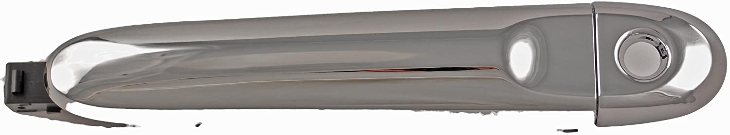 81153 Front, Driver Side Chrome Exterior Door Handle, With Key Hole, Help Series - Dorman Exterior Door Handle 81153 - EXTERIOR DOOR HANDLE - Exterior Door Handle Front Left - Outside Door Handle - Want a new exterior door handle that matches the original, for far less than going back to the dealership? This replacement door handle was engineered to match the fit and appearance of the stock handle on specific vehicle years, makes and models. - Nissan 2020-09