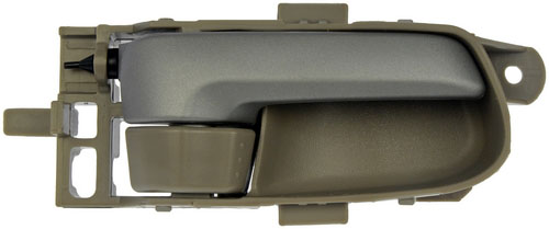 81163 Front Or Rear, Passenger Side Smooth Gray Interior Door Handle, With Door Lock Button, Help Series - Dorman - HELP Interior Door Handle 81163 - Interior Door Handle Front/Rear Right Black/Beige