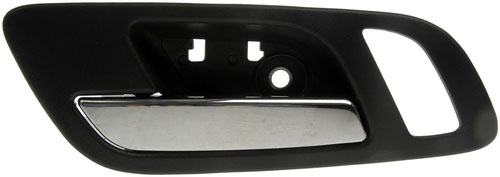 81188 Front, Driver Side Chrome Lever with Black Bezel Interior Door Handle, With Door Lock Button, Help Series - Dorman 81188 Front Driver Side Interior Door Handle Compatible with Select Chevrolet / GMC Models - Dorman - HELP Interior Door Handle 81188 - Interior Door Handle Front Left