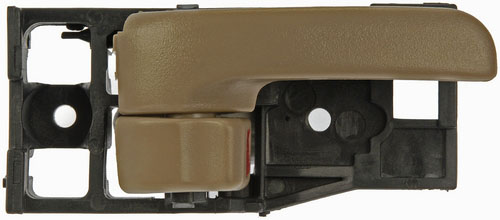 81222 Front, Passenger Side Brown Interior Door Handle, With door lock button, Help Series - Dorman 81222 Front Passenger Side Interior Door Handle Compatible with Select Toyota Models, Brown; Textured - Dorman - HELP Interior Door Handle 81222 - Interior Door Handle Front Right