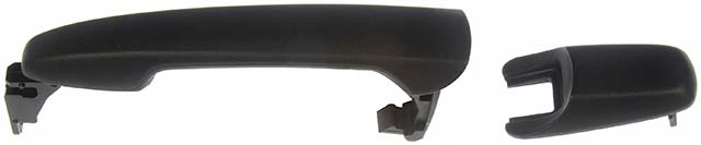 81344 Front, Passenger Side, or Rear, Driver or Passenger Side Textured Black Exterior Door Handle, Without Key Hole, Help Series - Dorman 81344 Exterior Door Handle Compatible with Select Ford Models, Textured Black - Dorman Exterior Door Handle 81344 - Exterior Door Handle Front/Rear Left/Right