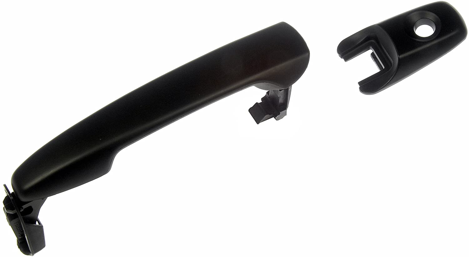 81345 Front, Driver Side Smooth Black Exterior Door Handle, With Key Hole, Help Series - Dorman 81345 Front Driver Side Exterior Door Handle Compatible with Select Ford / Lincoln Models, Smooth Black - Dorman - HELP Exterior Door Handle 81345 - Exterior Door Handle Front Left