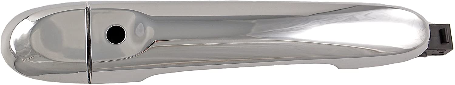 81404 Front, Passenger Side Chrome Exterior Door Handle, Without Key Hole, Help Series - Dorman Exterior Door Handle 81404 - EXTERIOR DOOR HANDLE - Exterior Door handle Front Right Without Keyhole - RFID with Passive Entry - Outside Door Handle - Want a new exterior door handle that matches the original, for far less than going back to the dealership? This replacement door handle was engineered to match the fit and appearance of the stock handle on specific vehicle years, makes and models. - Nissan 2020-09