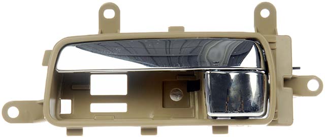 81539 Front, Driver or Passenger Side Chrome lever Interior Door Handle, With Door Lock Button, Help Series - Dorman Interior Door Handle 81539 - Interior Door Handle Front/Rear Left