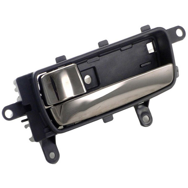 81549 Front Or Rear, Driver Side Chrome Lever with Black Bezel Interior Door Handle, With Door Lock Button, Help Series - Dorman - HELP Interior Door Handle 81549 - INTERIOR DOOR HANDLE - Interior Door Handle Front/Rear Left - Door Handle - Inside Door Handle - Interior Handle - Want a new interior door handle that matches the original, for far less than going back to the dealership? This replacement door handle was engineered to match the fit and appearance of the stock handle on specific vehicle years, makes and models. - Nissan Altima 2006-05