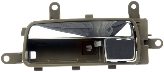 81553 Front, Driver Side Chrome lever Interior Door Handle, With Door Lock Button, Help Series - Dorman - HELP Interior Door Handle 81553 - Interior Door Handle Front Left