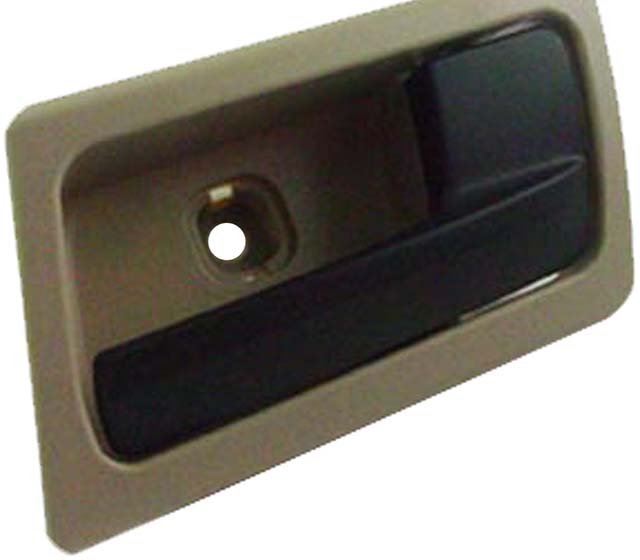 81728 Front Or Rear, Passenger Side Smooth Black Interior Door Handle, With Door Lock Button, Help Series - Dorman - HELP Interior Door Handle 81728 - INTERIOR DOOR HANDLE - Interior Door Handle - Front Right - Black Lever+Beige Housing (Camel) - Inside Door Handle - Interior Handle - Door Handle - Want a new interior door handle that matches the original, for far less than going back to the dealership? This replacement door handle was engineered to match the fit and appearance of the stock handle on specific vehicle years, makes and models. - Ford Crown Victoria 2011-06, Mercury Grand Marquis 2011-06