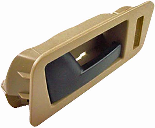 81757 Front, Driver Side Smooth beige Interior Door Handle, With Door Lock Button, Help Series - Dorman - HELP Interior Door Handle 81757 - INTERIOR DOOR HANDLE - Interior Door Handle - Front Left - Camel (Beige) - Door Handle - Inside Door Handle - Interior Handle - Want a new interior door handle that matches the original, for far less than going back to the dealership? This replacement door handle was engineered to match the fit and appearance of the stock handle on specific vehicle years, makes and models. - Ford Escape 2012-08, Ford Focus 2011-08, Mazda Tribute 2011-08, Mercury Mariner 2011-08