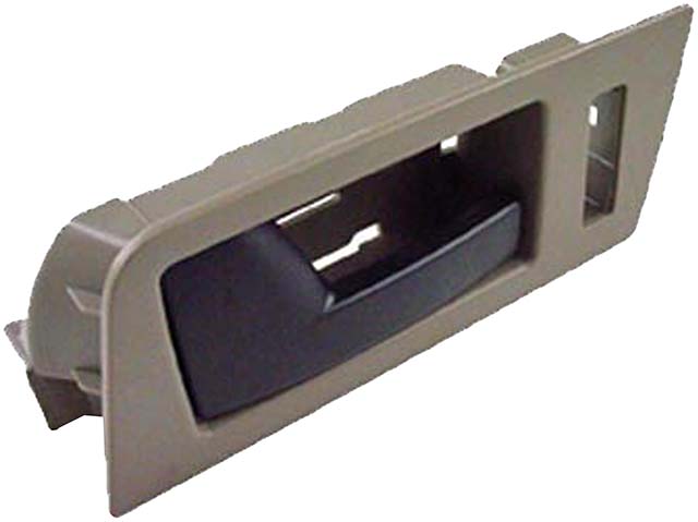 81774 Front, Driver Side Smooth Gray Interior Door Handle, With Door Lock Button, Help Series - Dorman 81774 Front Driver Side Interior Door Handle Compatible with Select Ford Models, Smooth; Gray - Dorman - HELP Interior Door Handle 81774