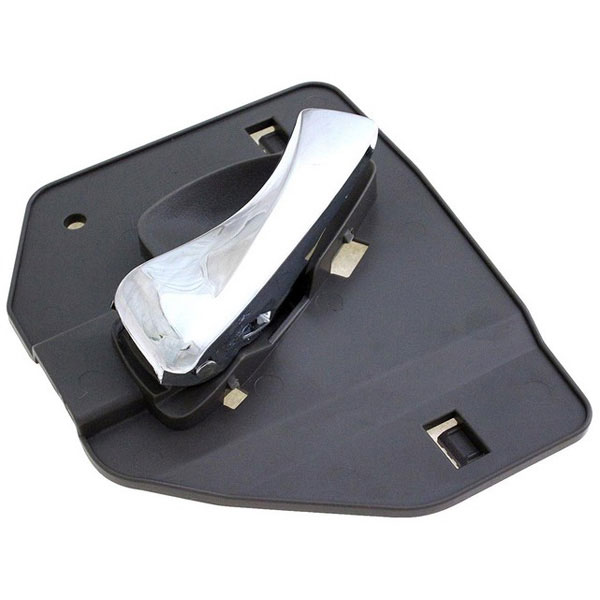 81860 Front, Driver Side Chrome lever Interior Door Handle, With Door Lock Button, Help Series - Dorman - HELP Interior Door Handle 81860 - Interior Door Handle Front Right