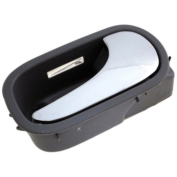 81873 Front, Passenger Side Chrome lever Interior Door Handle, With door lock button, Help Series - Dorman - HELP Interior Door Handle 81873 - Interior Door Handle Front Right