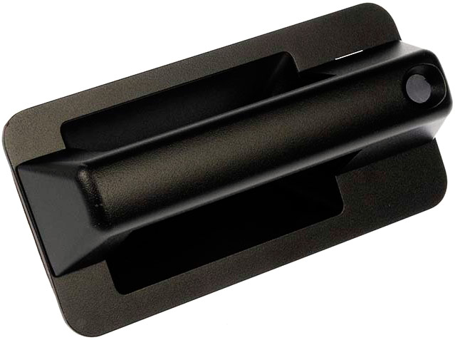 81995 Front, Passenger Side Textured Black Exterior Door Handle, With Key Hole, Help Series - Dorman 81995 Front Passenger Side Exterior Door Handle Compatible with Select Chevrolet / GMC Models, Textured Black - Dorman Exterior Door Handle 81995 - DORMAN Front Right Exterior Door Handle for Chevrolet - Textured Black - EXTERIOR DOOR HANDLE - Exterior Door Handle Front Right  Textured Black - Outside Door Handle - Want a new exterior door handle that matches the original, for far less than going back to the dealership? This replacement door handle was engineered to match the fit and appearance of the stock handle on specific vehicle years, makes and models. - Chevrolet 2002-90, GMC 2002-90 - Exterior Door Handle Front Right  Textured Black