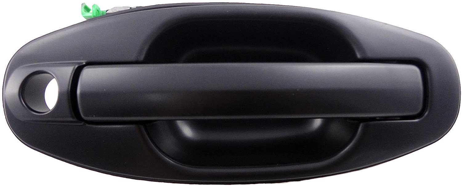 82259 Front, Passenger Side Smooth Black Exterior Door Handle, With Key Hole, Help Series - Dorman 82259 Front Passenger Side Exterior Door Handle Compatible with Select Hyundai Models, Smooth Black - Dorman - HELP Exterior Door Handle 82259 - EXTERIOR DOOR HANDLE - Exterior Door Handle Front Right Primed Black - Outside Door Handle - Want a new exterior door handle that matches the original, for far less than going back to the dealership? This replacement door handle was engineered to match the fit and appearance of the stock handle on specific vehicle years, makes and models. - Hyundai Santa Fe 2006-01 - Exterior Door Handle Front Right Primed Black