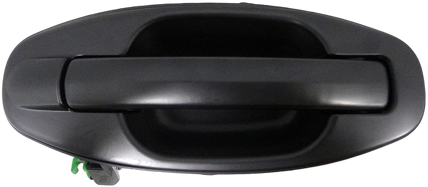 82263 Rear, Driver Side Smooth Black Exterior Door Handle, Without Key Hole, Help Series - Dorman Exterior Door Handle 82263 - EXTERIOR DOOR HANDLE - Exterior Door Handle Rear Left Primed Black - Outside Door Handle - Want a new exterior door handle that matches the original, for far less than going back to the dealership? This replacement door handle was engineered to match the fit and appearance of the stock handle on specific vehicle years, makes and models. - Hyundai Santa Fe 2006-01