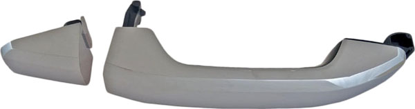 82396 Front, Passenger Side Chrome Exterior Door Handle, Without Key Hole, Help Series - Dorman 82396 Front Passenger Side Exterior Door Handle Compatible with Select Chevrolet / GMC Models, Chrome - Dorman - HELP Exterior Door Handle 82396 - Exterior Door Handle Front Right Without Keyhole And Passive Entry Chrome