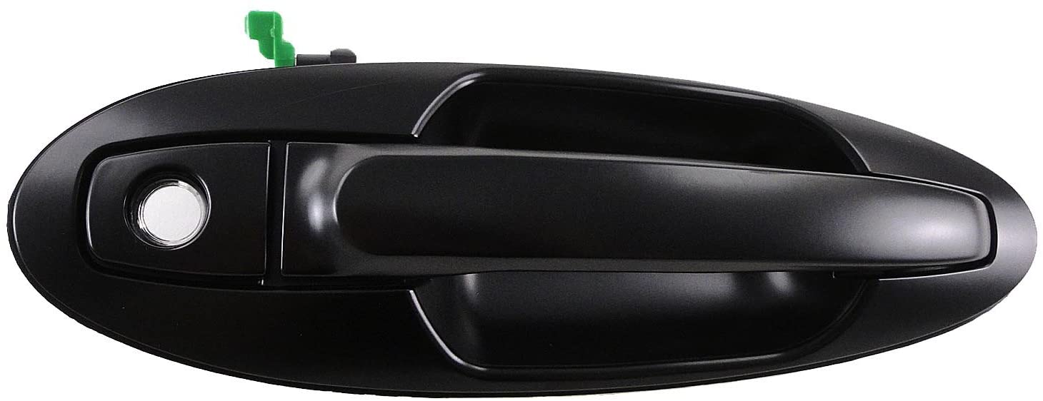 82423 Front, Passenger Side Smooth Black Exterior Door Handle, With Key Hole, Help Series - Dorman Exterior Door Handle 82423 - EXTERIOR DOOR HANDLE - Exterior Door Handle Front Right Black - Outside Door Handle - Want a new exterior door handle that matches the original, for far less than going back to the dealership? This replacement door handle was engineered to match the fit and appearance of the stock handle on specific vehicle years, makes and models. - Kia Optima 2006-01
