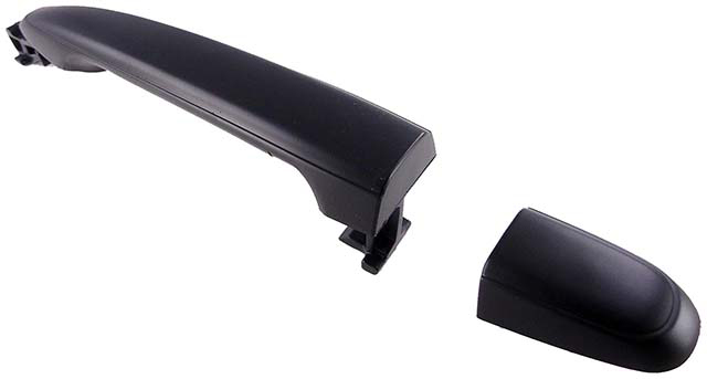 82495 Rear, Driver or Passenger Side Smooth Black Exterior Door Handle, Without Key Hole, Help Series - Dorman 82495 Exterior Door Handle Compatible with Select Lexus / Toyota Models, Smooth Black - Dorman Exterior Door Handle 82495 - Exterior Door Handle Rear Left, Rear Right Smooth Black