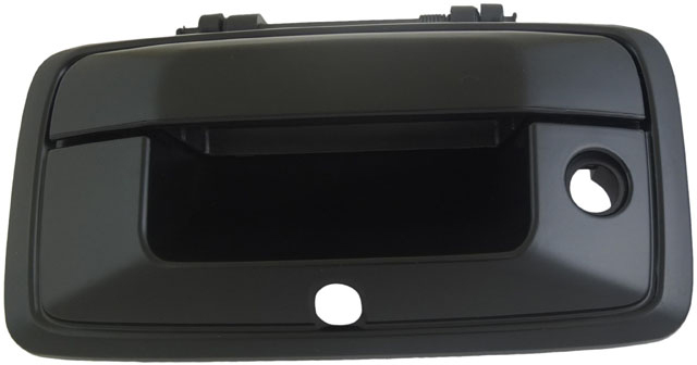 82545 Help Series Tailgate Handle, Black Plastic - Dorman 82545 Tailgate Handle Compatible with Select Chevrolet / GMC Models, Primed Black - Dorman Tailgate Handle 82545 - Tailgate Handle Smooth Black With Keyhole And Camera Hole