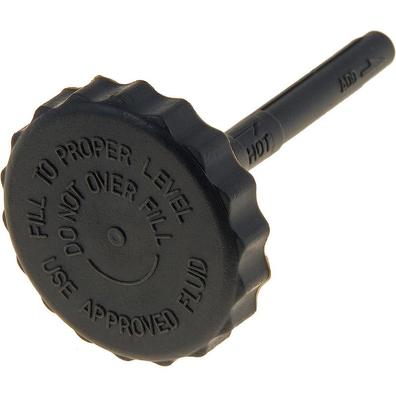 82581 Help Series Power Steering Reservoir Cap - Direct Fit, Sold individually - DORMAN 1.67" Power Steering Reservoir Cap for GM - Black - Dorman 82581 Power Steering Caps Compatible with Select Models - Dorman Power Steering Reservoir Cap 82581 - Power Steering Caps