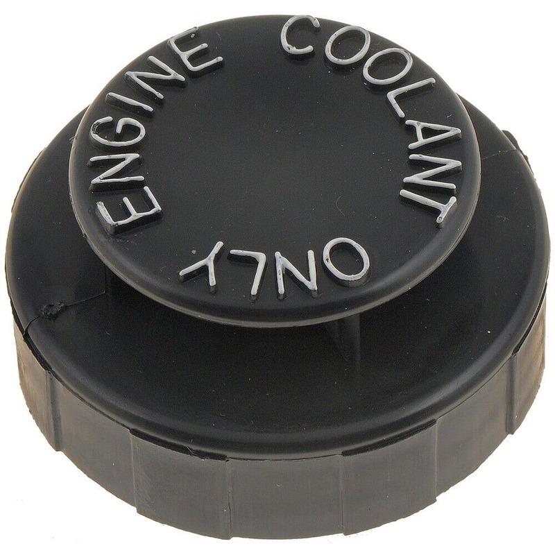 82590 Help Series Coolant Reservoir Cap - Direct Fit, Sold individually - Coolant Cap - Dorman 82590 Coolant Cap Compatible with Select Models - Dorman Radiator Cap 82590 - Engine Coolant Reservoir Cap: Twist, Plastic, 1 Pack