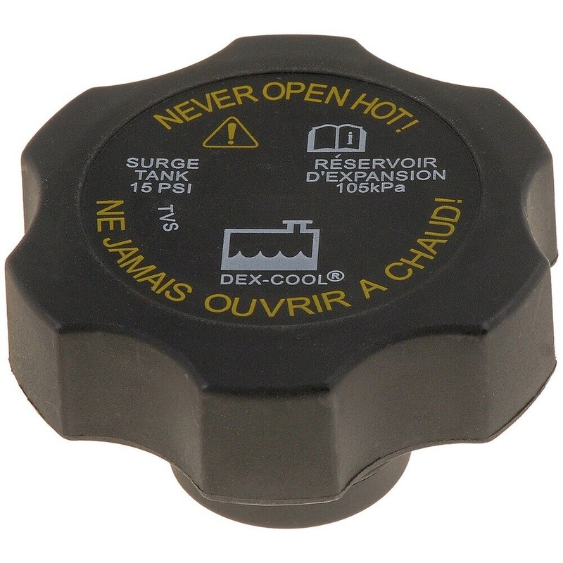 82597 Help Series Coolant Reservoir Cap - Direct Fit, Sold individually - Coolant Cap - Dorman 82597 Coolant Cap Compatible with Select Models - DORMAN Engine Coolant Reservoir Cap for General Motors / Isuzu - Dorman Radiator Cap 82597 - Engine Coolant Reservoir Cap: Twist, Plastic, 1 Pack